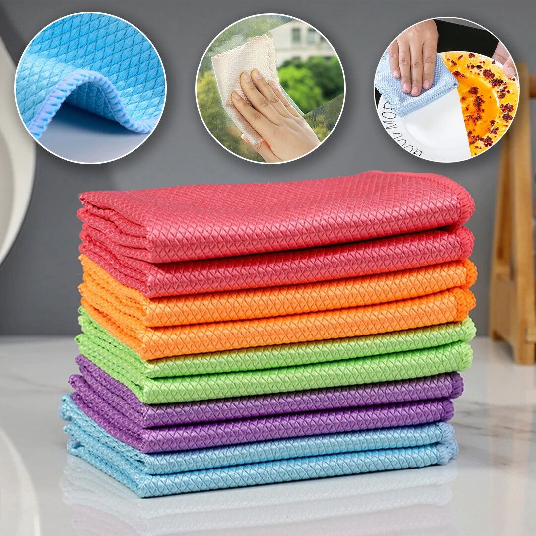 MiracleCloth™ Streak-Free Cleaning Cloths (5pieces)