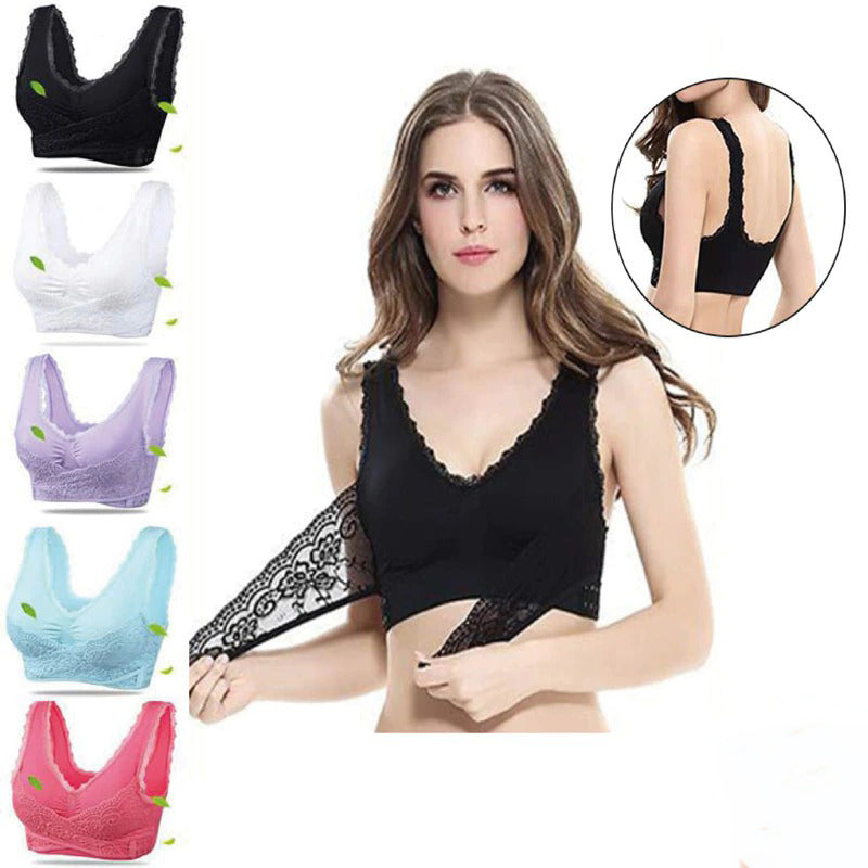 Comfy Soft Bralette Top Push Up Bra