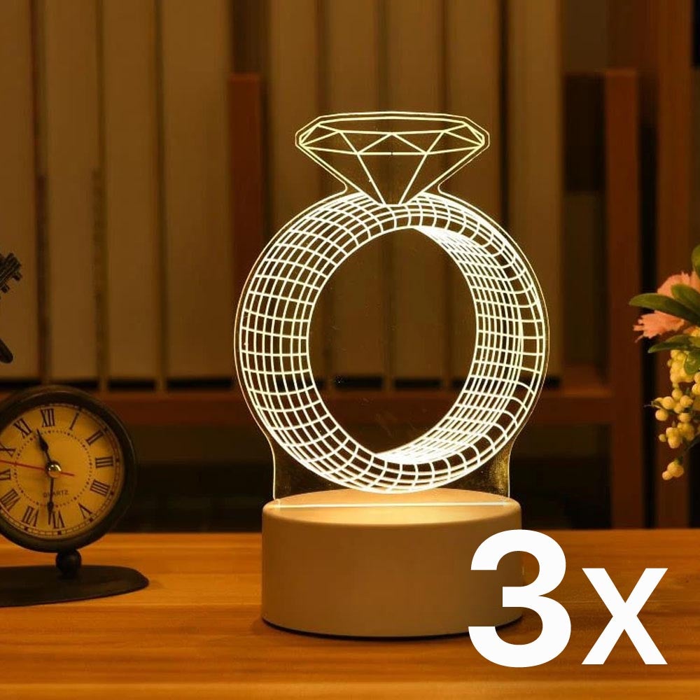 Simply Comfy | 3D LED Lamp