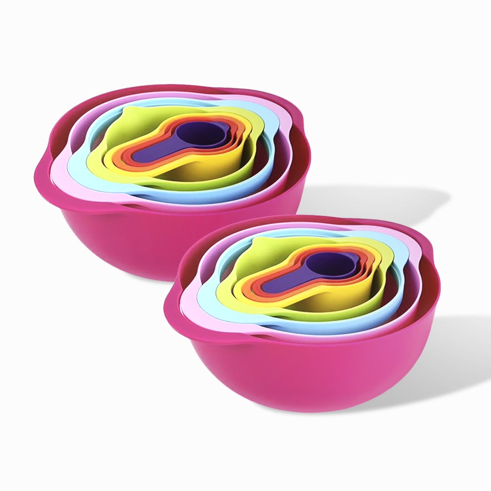 Simply Comfy | Rainbow Mixing Bowl Set