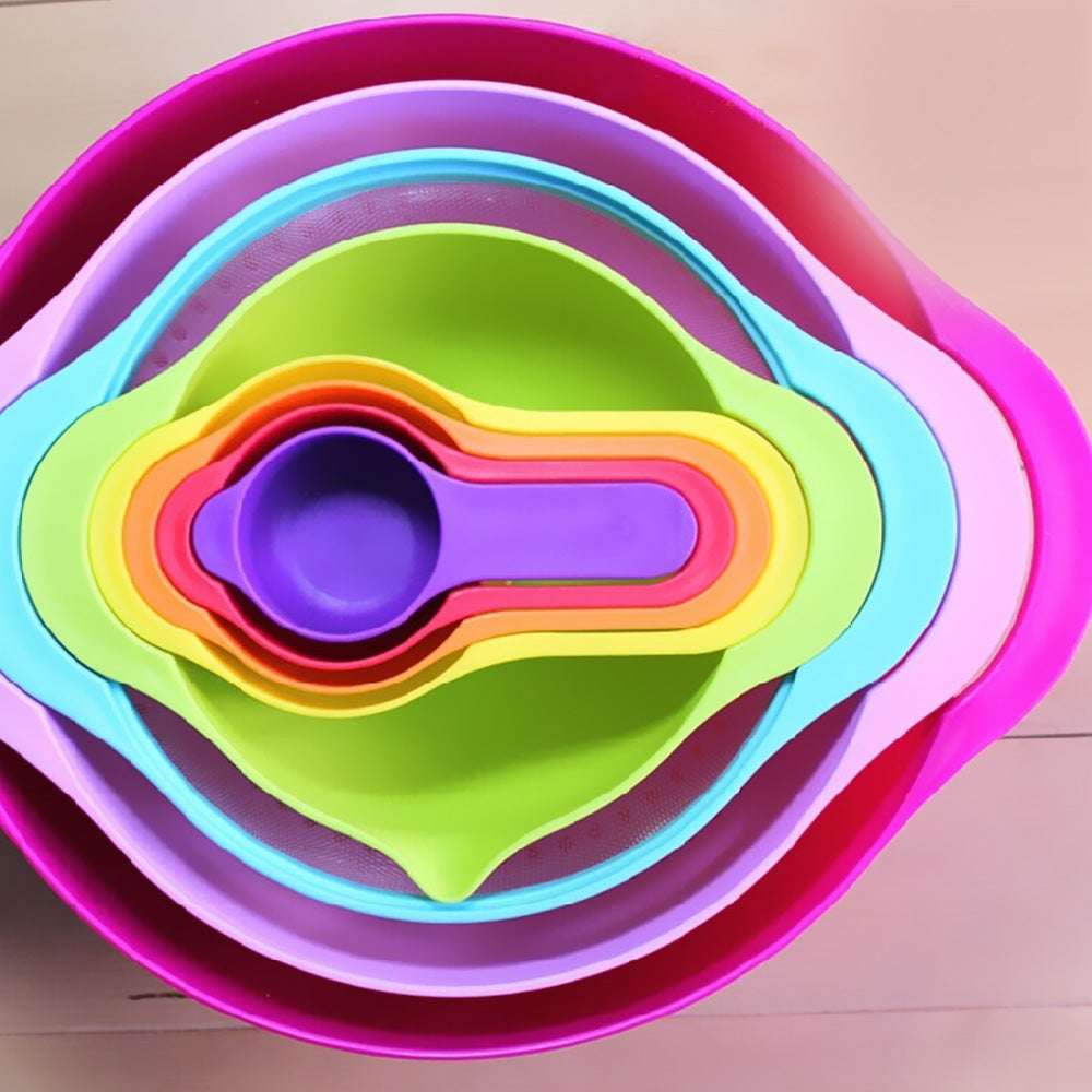 Simply Comfy | Rainbow Mixing Bowl Set
