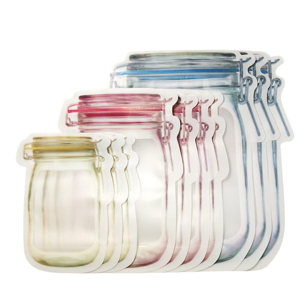 Simply Comfy | Reusable Mason Jar Zip Lock Bags