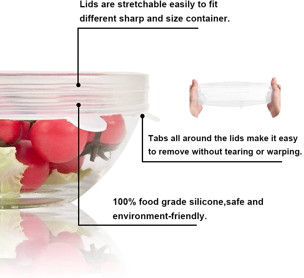 Simply Comfy | Reusable Silicone Eco Lids