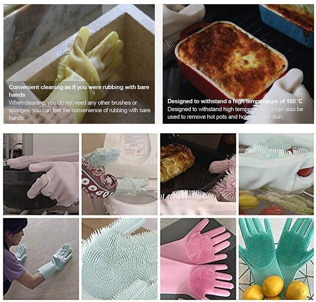Simply Comfy | Silicone Washing Gloves