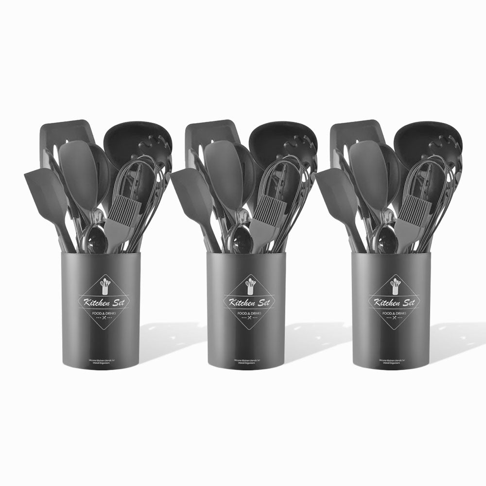 Simply Comfy | Silicone Kitchen Utensils Set