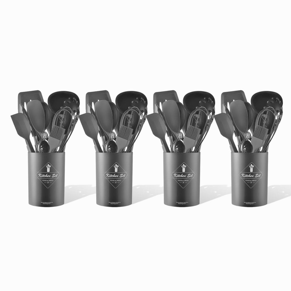 Simply Comfy | Silicone Kitchen Utensils Set