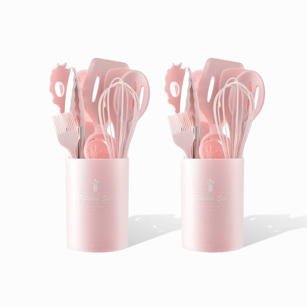 Simply Comfy | Silicone Kitchen Utensils Set