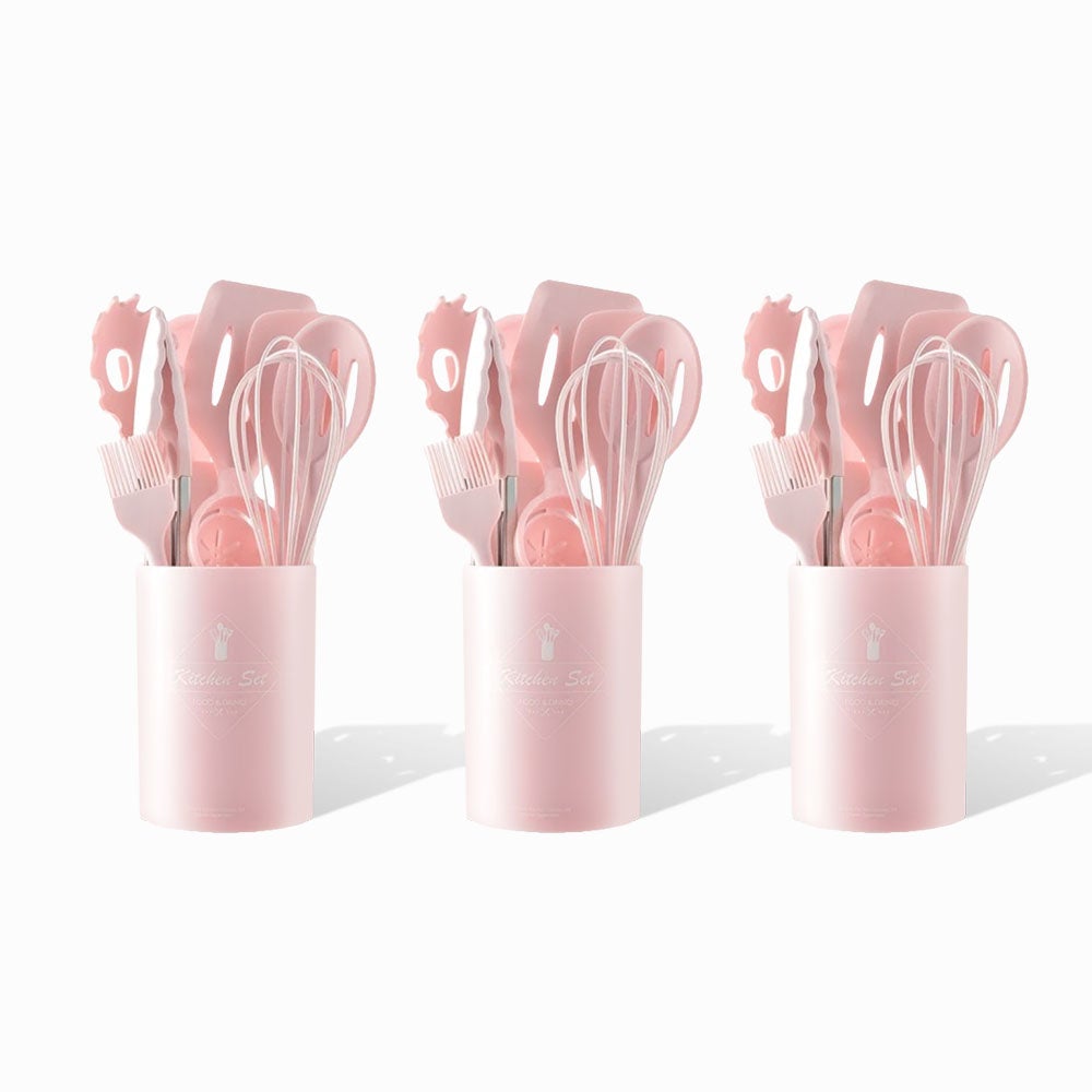 Simply Comfy | Silicone Kitchen Utensils Set