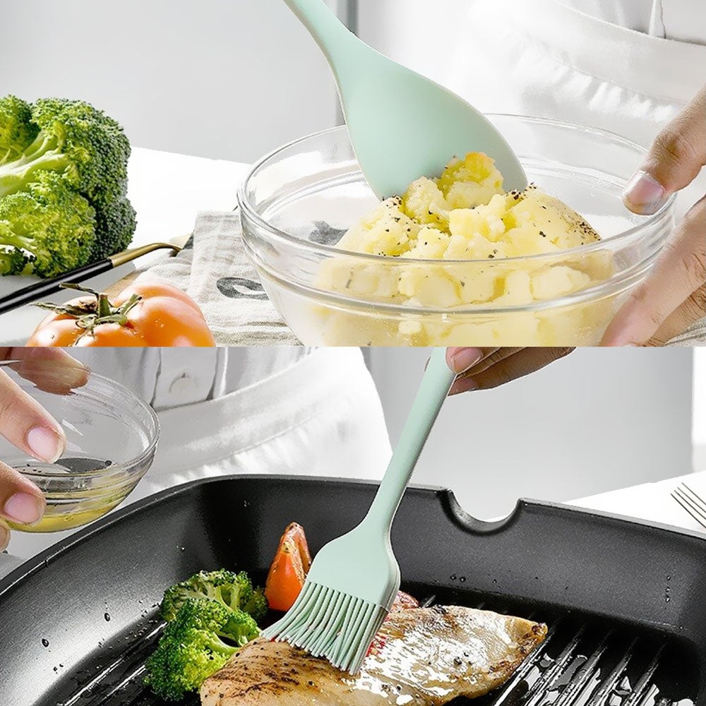 Simply Comfy | Silicone Kitchen Utensils Set