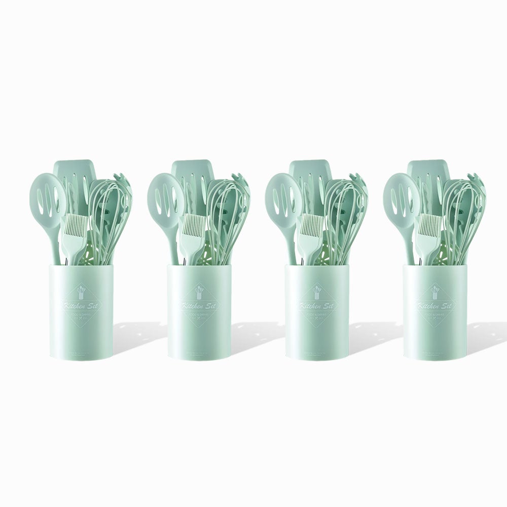 Simply Comfy | Silicone Kitchen Utensils Set