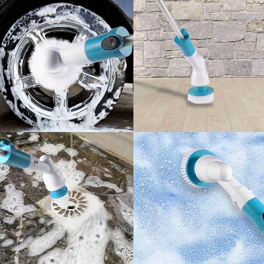Spin &amp; Scrub Electric Cleaning Brush
