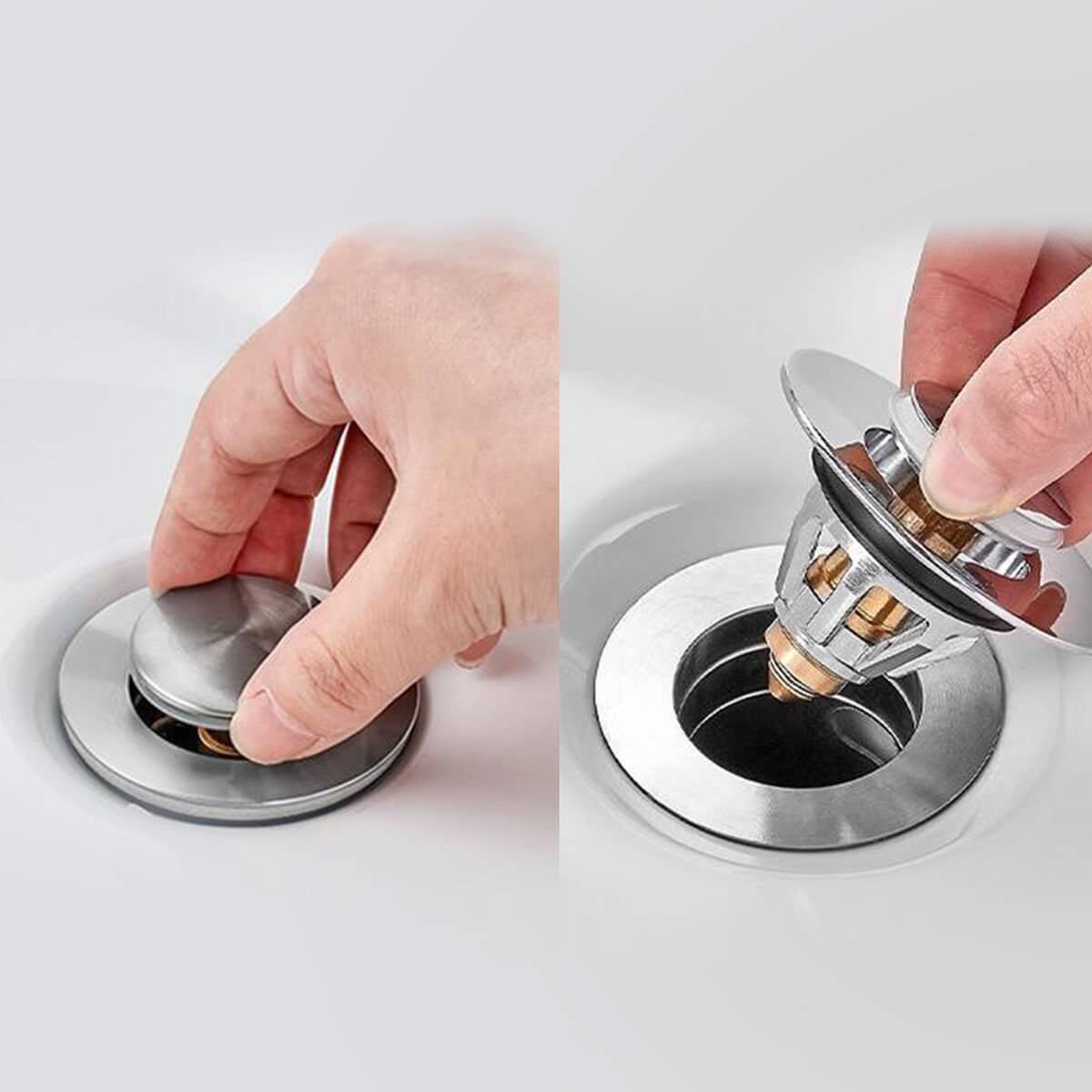 Stainless Pop-Up Drain Filter