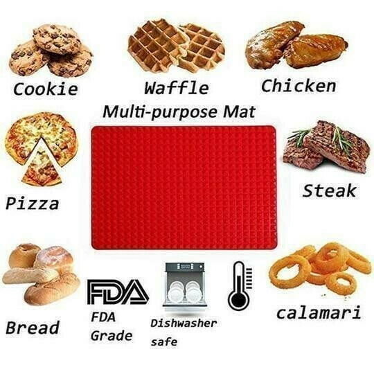 Grease Free - Non-Stick Baking Cooking Mat (Buy 2 get 1 Free)