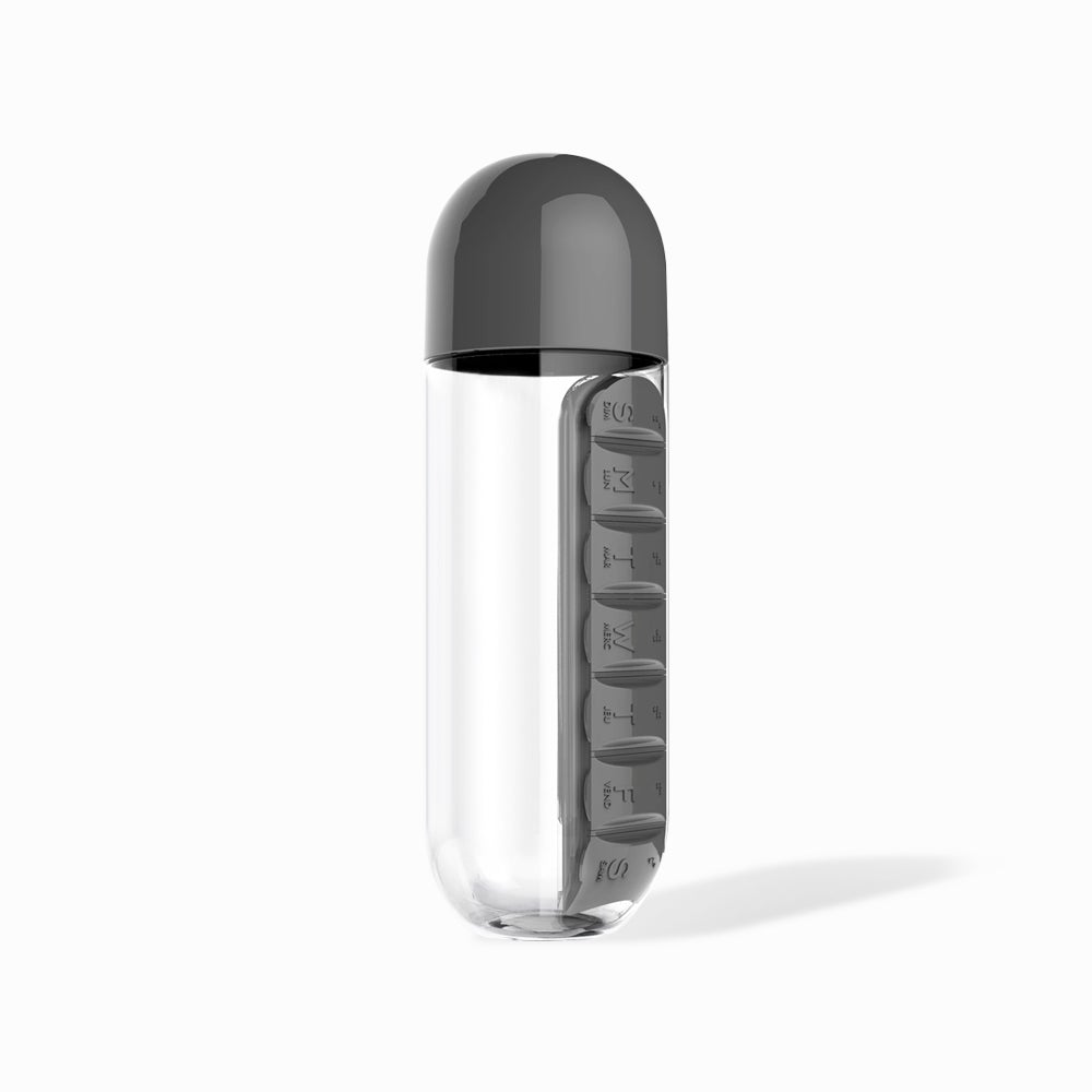 Water Bottle And Pill Organiser