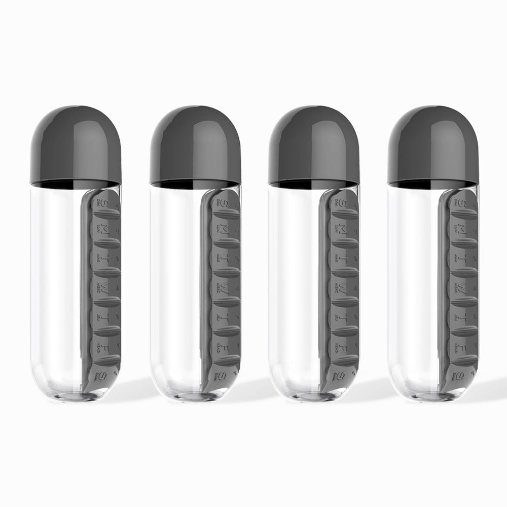 Water Bottle And Pill Organiser