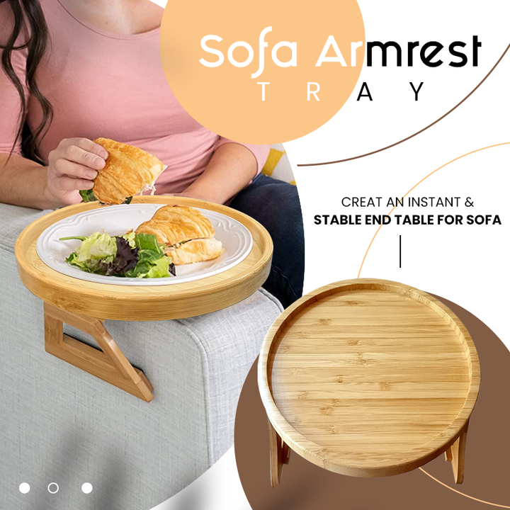 Sofa Armrest Tray(🎉Mother&#39;s Day Pre-sale - 50% OFF)