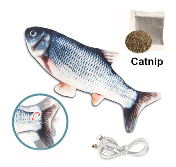 Simulation Electric Fish Cat Toy
