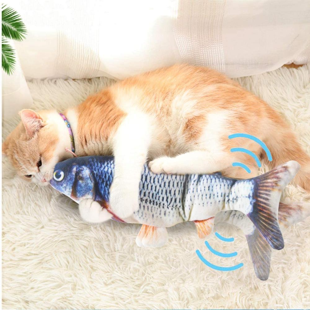 Simulation Electric Fish Cat Toy
