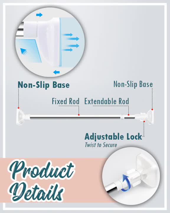 SIMPLY | Telescopic Clothing Rod