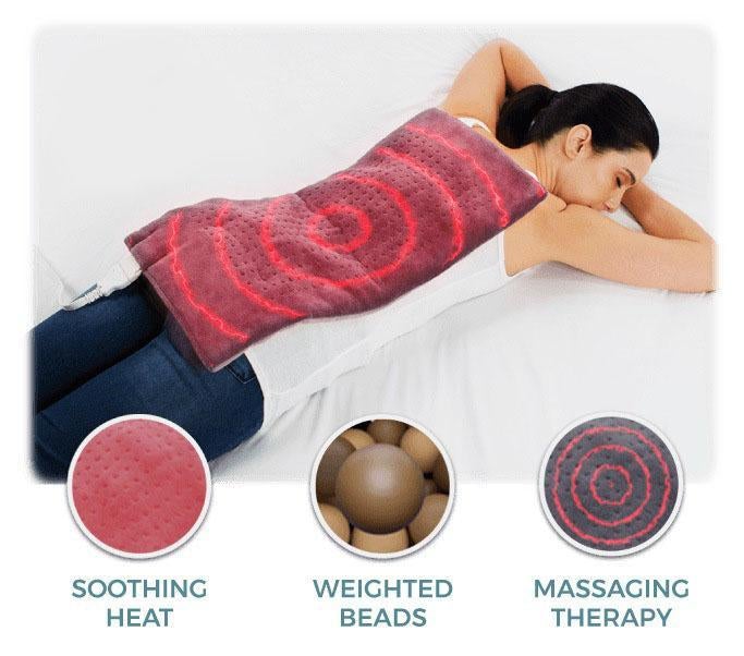 Simply Comfy | Electric Massage Heating Cushion