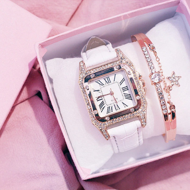 Zegarek Damski Luxury Diamond Watch™