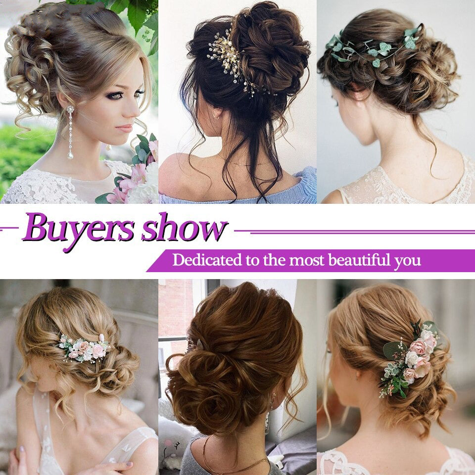 Fluffy Chignon Hairpiece Synthetic Tousled Messy Scrunchies Elastic Hair Bun